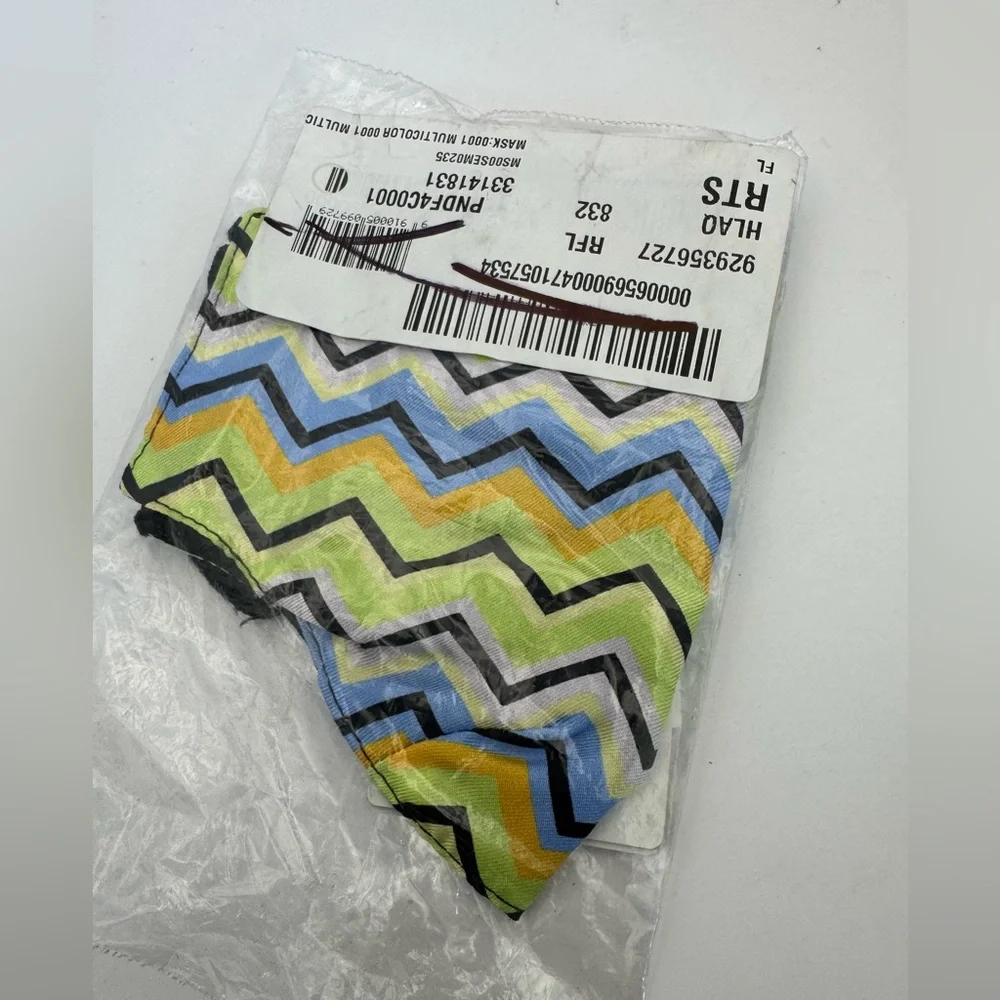 Missoni Zigzag Print Adult Face Mask‎